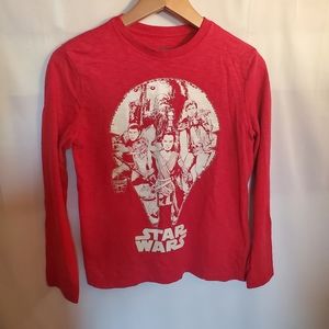 Star Wars Glow In The Dark Boys Long Sleeve Shirt